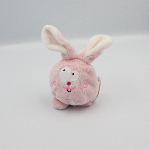 Doudou lapin boule rose - , itm