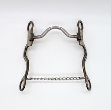 Morsure Western Show Entière À Pont Avec Inscriptions En Cuivre