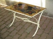 table basse harmature en fonte