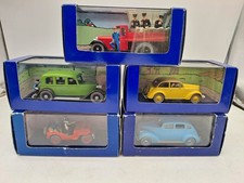 Lot 5 voitures 1/43 tintin