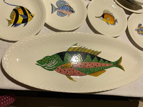 Service poisson faience - service,