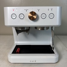 CAFÉ Bellissimo Semi-Automatic Espresso Machine, Matte White C7CESAS4R1W3