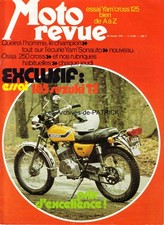 MOTO REVUE 2162 SUZUKI TS 185 YAMAHA YZ 125 OSSA 250 Phantom KAWASAKI Z900 1974
