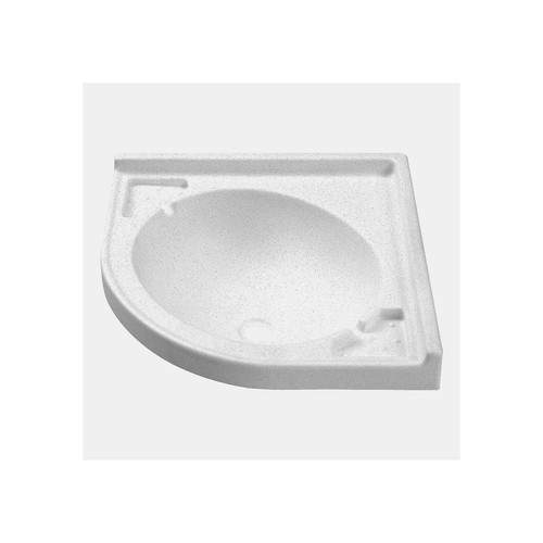 Lavabo angle blanc sans - lavabo,