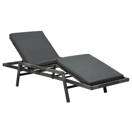 Chaise longue avec coussin - longue,