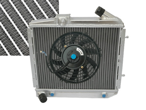 Aluminium radiateur fan - aluminium, pour