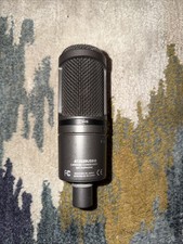 New Audio-Technica AT2020 USB Cardioid Condenser Studio XLR Microphone Used