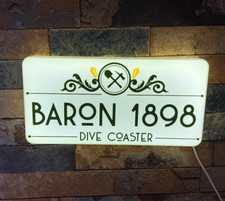 Logo lumineux BARON 1898 –