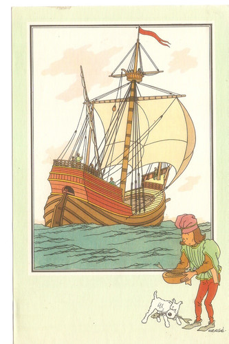 Herge grande carte - grande,
