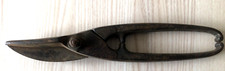 Antique VINTAGE Tool Cutting Pliers Shear Sheet Metal Zinc Plating Roofer Old Tool