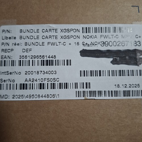 Bundle nokia fwlt olt - nokia,
