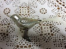 Oiseau en verre décoration de