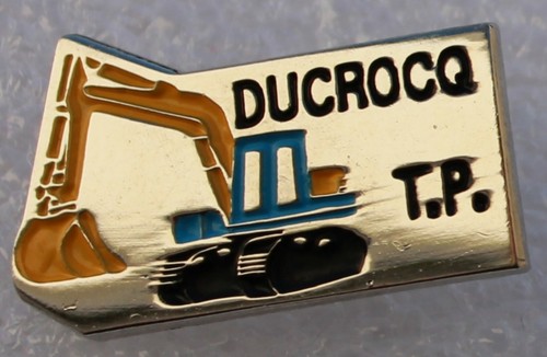 Pins bulldozer tractopelle - bulldozer.,