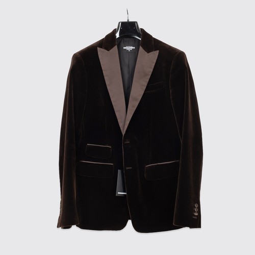 Dsquared2 velvet jacket size - jacket,
