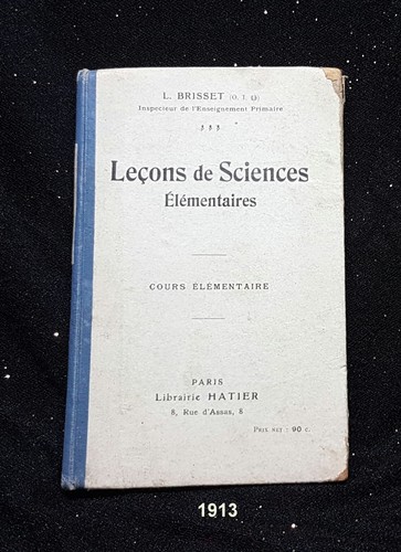 Livre scolaire ancien - , 1913