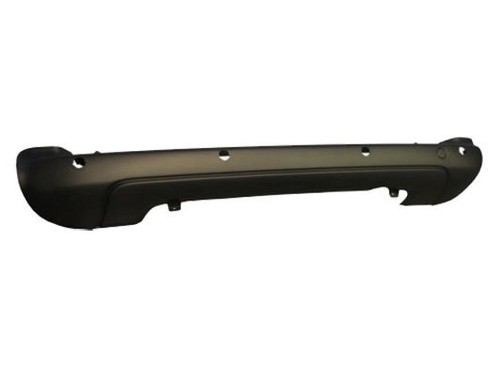 Pare choc arriere central - , noir