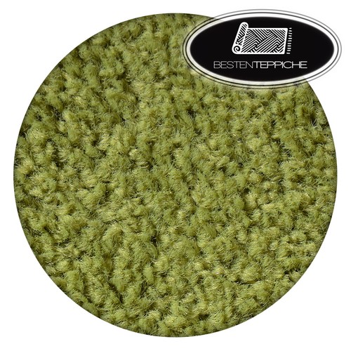 Tapis rond moderne eton vert - tapis,