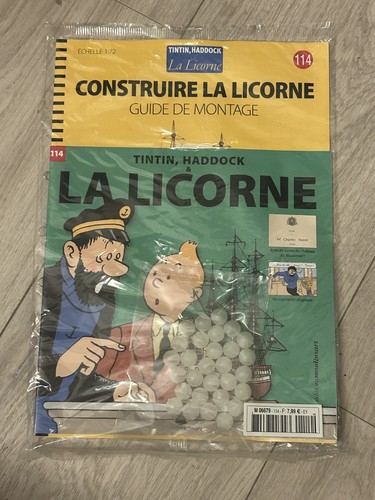 Construire licorne tintin - construire,