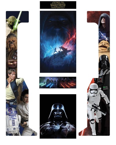 Stickers dartcab star wars - stickers,