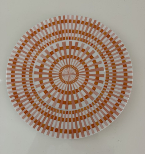 Bernardaud white orange - bernardaud, white/orange
