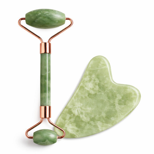 Set jade roller pierre gua - pierre,