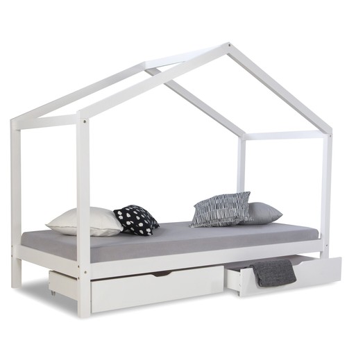 Cadre lit maison 90x200 - cadre,