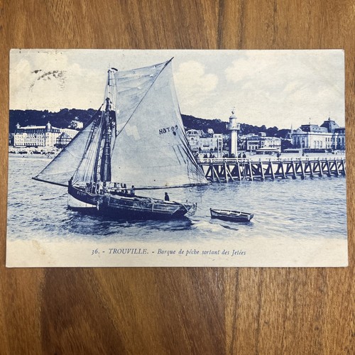 Postcard cpa trouville - cpa,