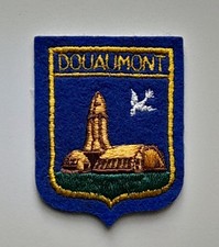 Ecusson brodé de l'Ossuaire de Douaumont  (55)