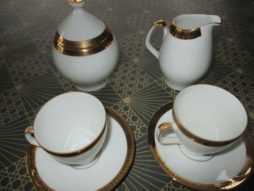 Service café tasses en - service,