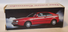 Rare Red VW Volkswagen Corrado 1:43 Die Cast Model by Schabak Germany + Box
