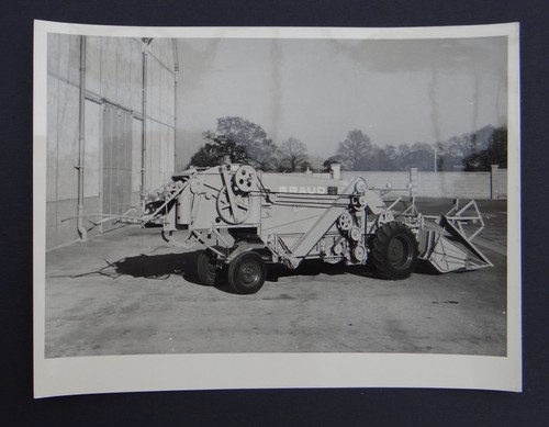 Vintage photo braud combine - vintage,