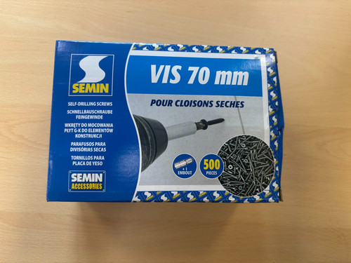Vis placo pour cloisons - placo, mm