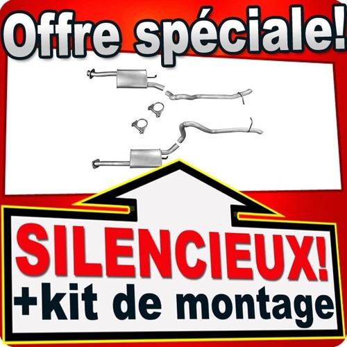 Silencieux arriere pour - 2x,