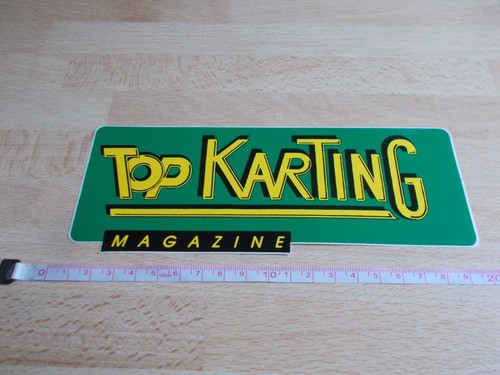 Autocollant top karting - top,