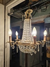 lustre pampilles Montgolfière