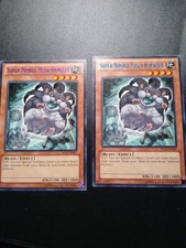 YuGiOh SUPER NIMBLE MEGA HAMSTER  DL15-EN007 Rare BLUE & PURPLE x2 Pair