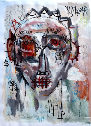 Peinture originale sur - originale, papier
