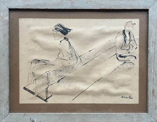Lithographie adolf hallman - lithographie,