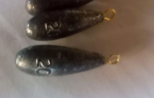 Lot plombs pêche - plombs, 20g