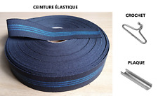 SANGLE  ÉLASTIQUE H 5 CM AVEC CROCHETS  D'AMEUBLEMENT CANAPÉS CHAISE SIÈGES