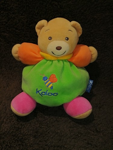 Doudou ours boule - , vert