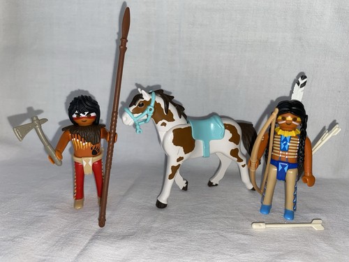 Playmobil indiens cheval - playmobil,