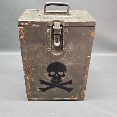 Caisse militaire bois x - 42, cm