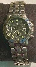 MONTRE BRACELET LIP CHRONOGRAPHE  - SPORT - ACIER  -   - FONCTIONNE - N°2