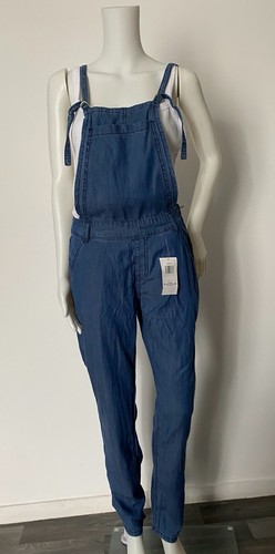 Salopette jean bleu - en,