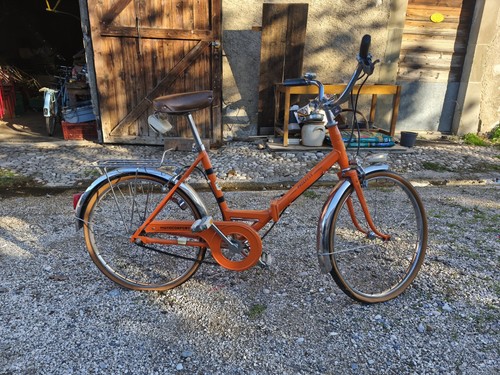 Velo ancien pliant - ancien,