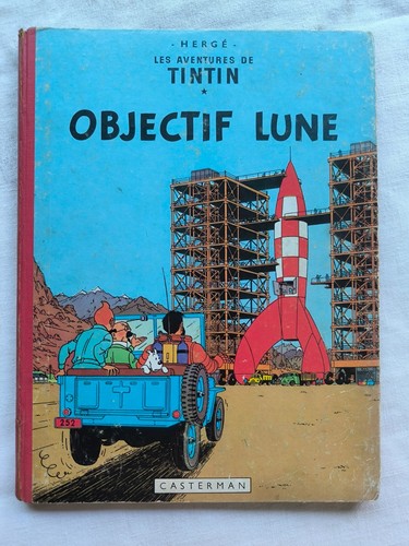 Tintin ancienne objectif - bd, "objectif