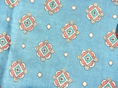 Tissu ancien vintage coton - tissu,