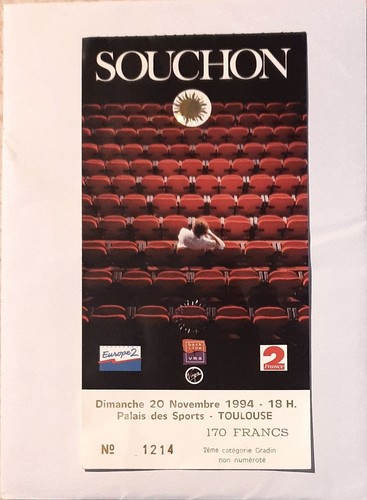 Billet ticket concert alain - concert,