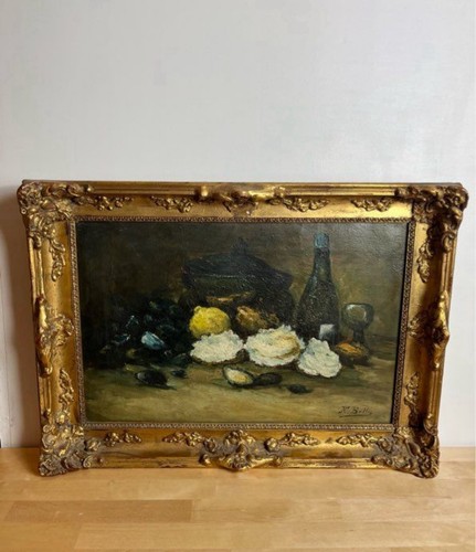 Tableau ancien nature - -,